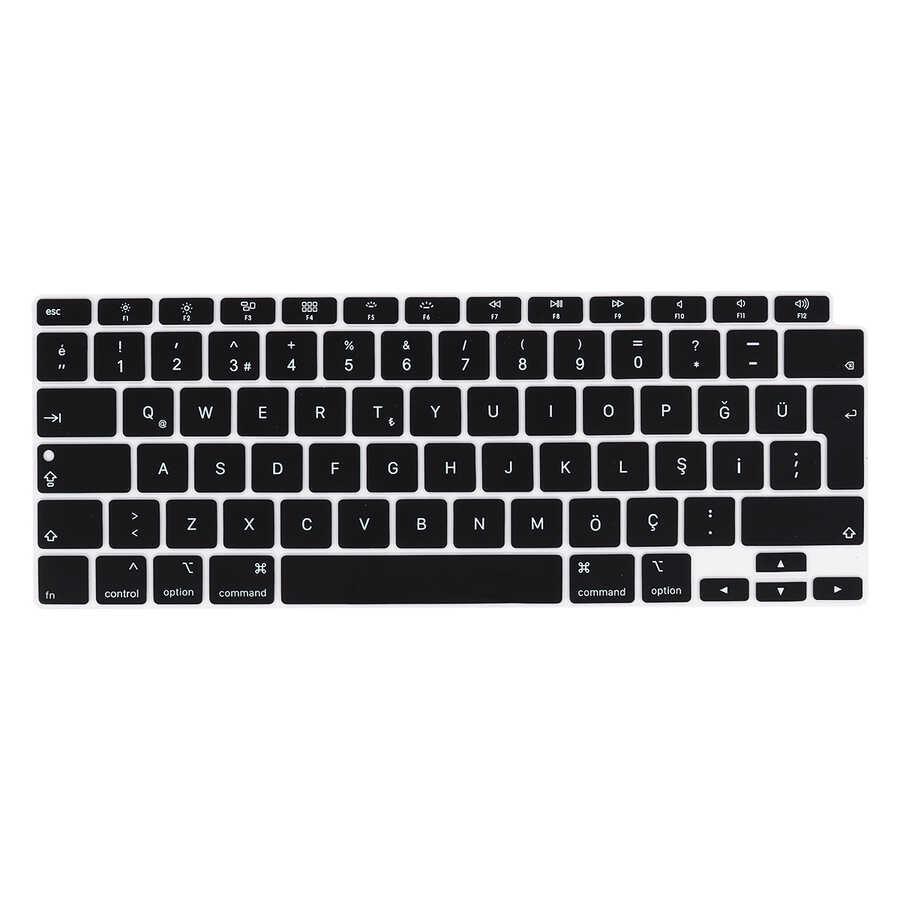Apple Macbook 13.3' Air 2020 A2337 Zore Klavye Koruyucu Silikon Ped
