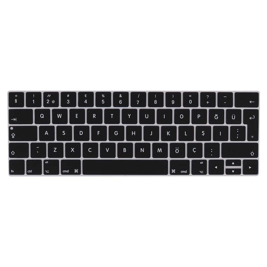 Apple Macbook 15' Pro 2017 A1707 Zore Klavye Koruyucu Silikon Ped