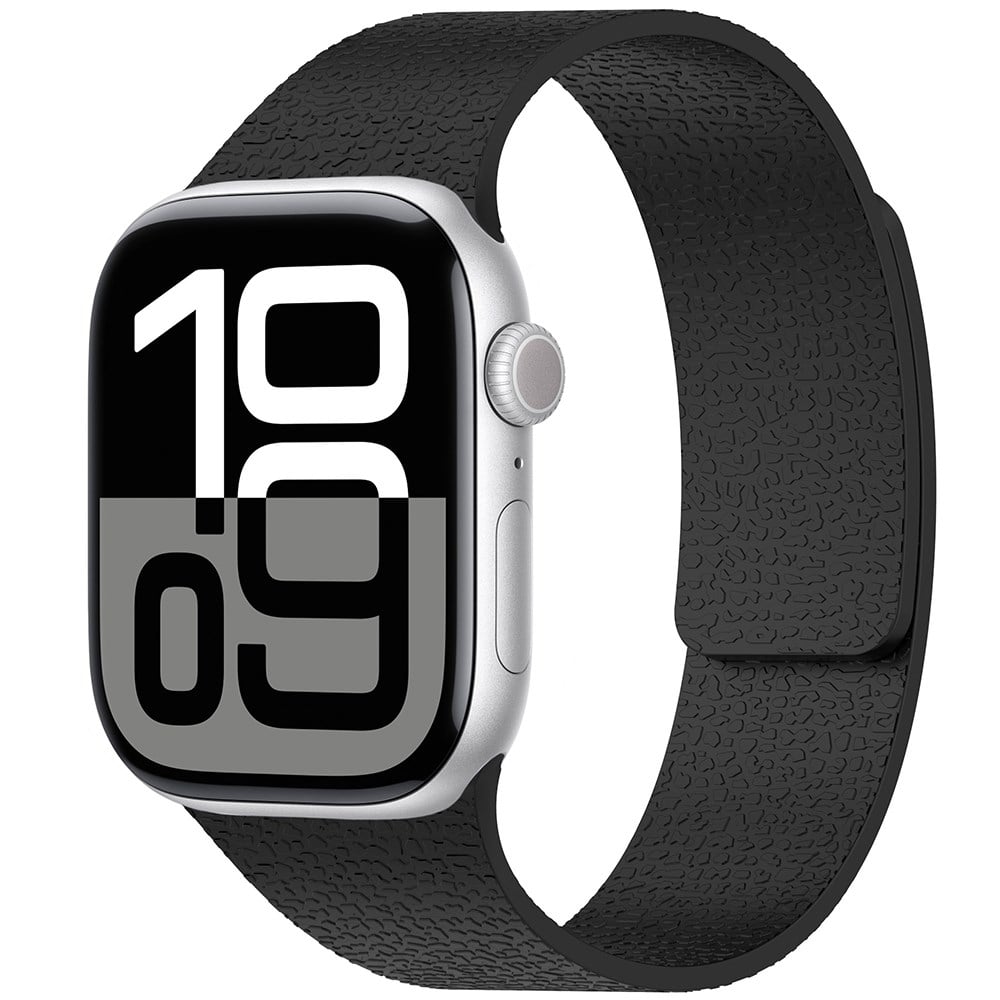 Apple Watch 38mm Zore KRD-136 Kabartma Desenli Silikon Kordon
