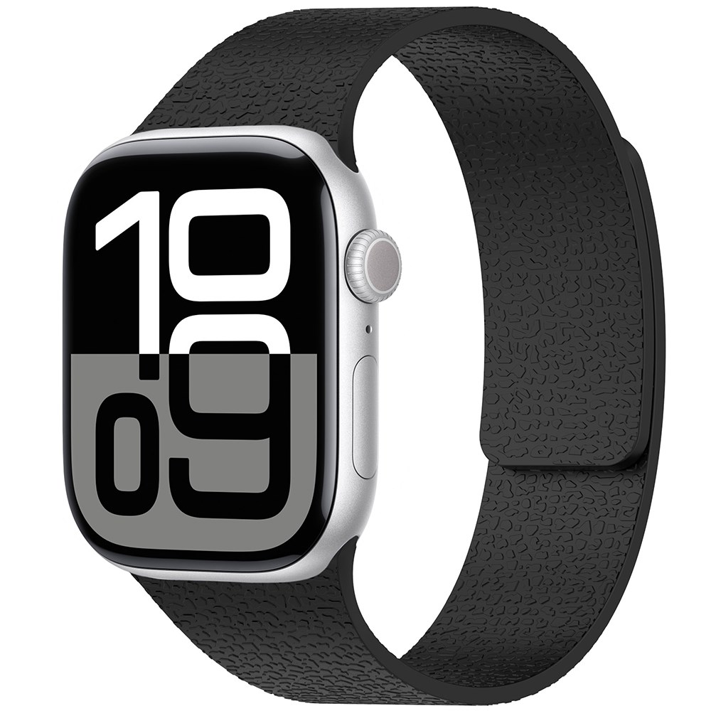 Apple Watch 7 41mm Zore KRD-136 Kabartma Desenli Silikon Kordon