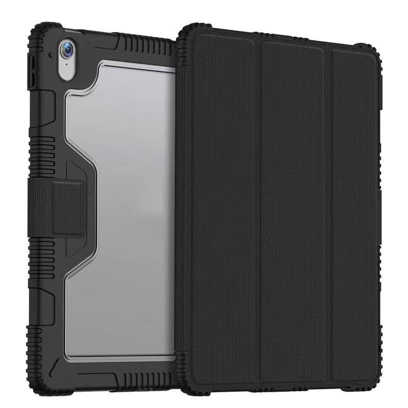 Apple iPad 11.Nesil 2025 Raptic Armor Serisi Airbagli Katlanabilir Standlı Smart Cover Kılıf