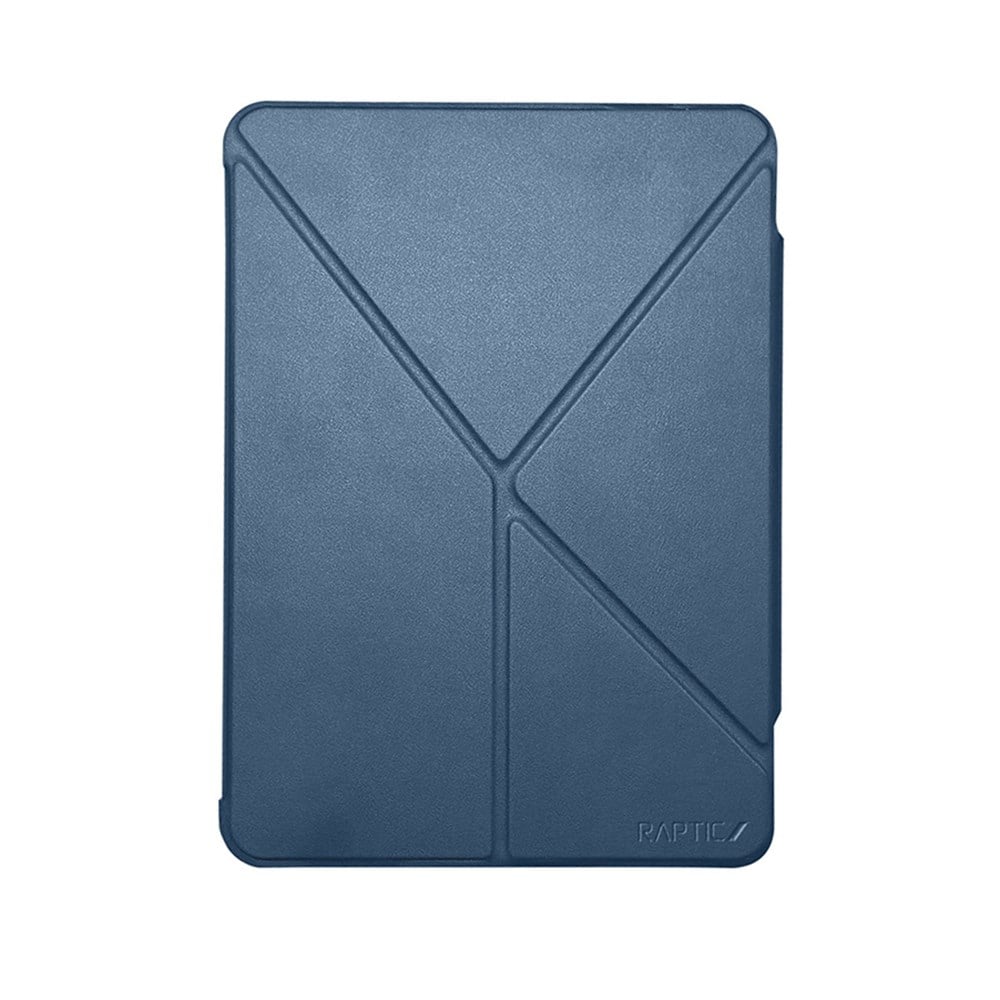 Apple iPad Air 11 2024 Raptic Clear Folio Airbagli Şeffaf Kapaklı Katlanabilir Standlı Kılıf