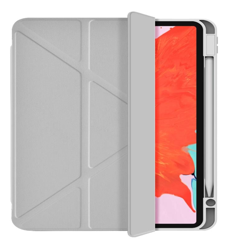 Apple iPad Air 11 2024 Wiwu 360° Dönebilen Standlı Magnetik Koruyucu Tablet Kılıfı