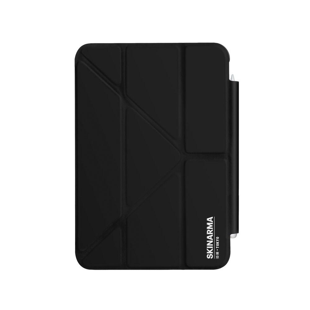 Apple iPad Air 11 2025 M3 Kılıf SkinArma Kalemlikli Arkası Şeffaf Standlı Magnetik Taihi Sora Kılıf