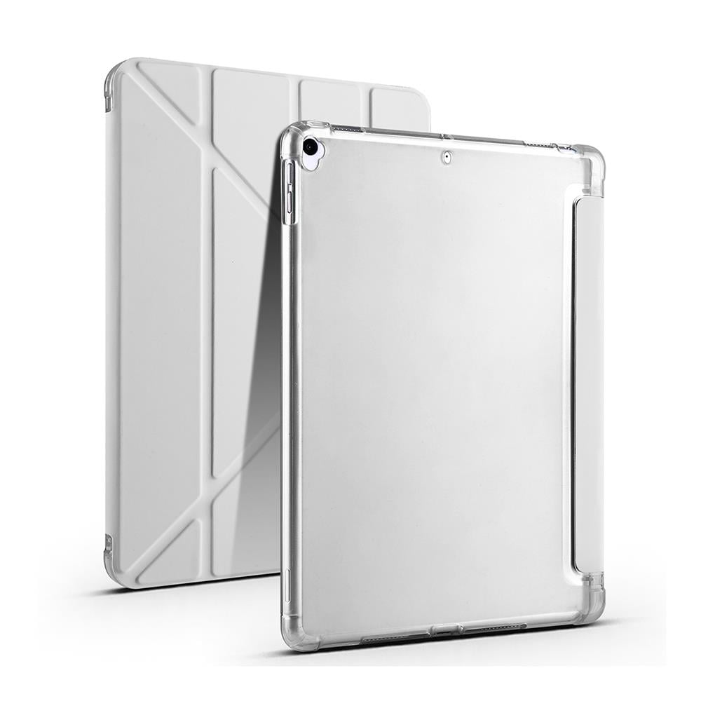 Apple iPad Pro 10.5 (7.Nesil) Kılıf Zore Tri Folding Kalem Bölmeli Standlı Kılıf