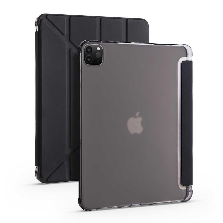 Apple iPad Pro 11 2020 (2.Nesil) Kılıf Zore Tri Folding Kalem Bölmeli Standlı Kılıf