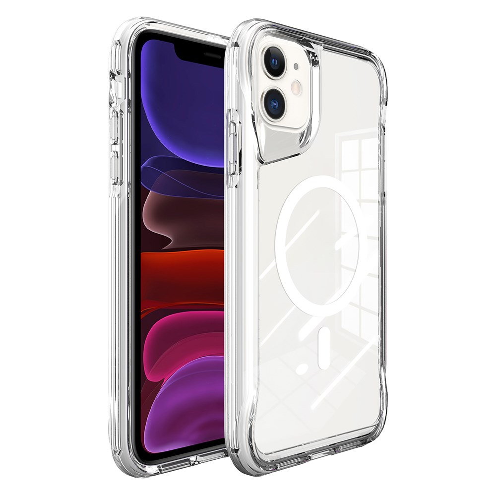 Apple iPhone 11 Kılıf Zore M-safe Şarj Özellikli T-Max M-safe Kapak