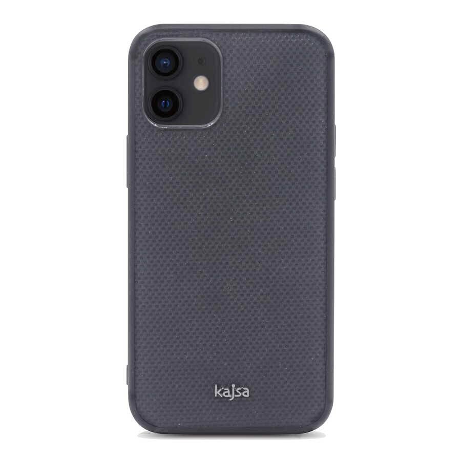 Apple iPhone 12 Kılıf Kajsa Preppie Serisi Dark Kapak