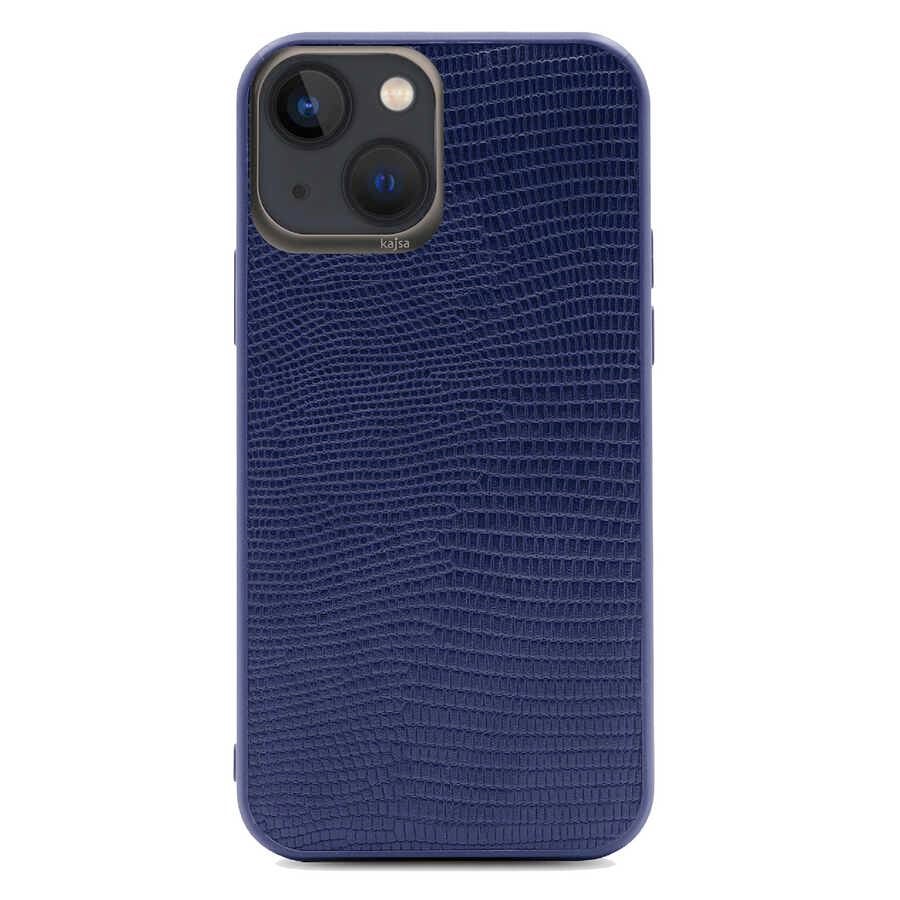 Apple iPhone 13 Kılıf ​Kajsa Preppie Collection Pu Deri Kapak