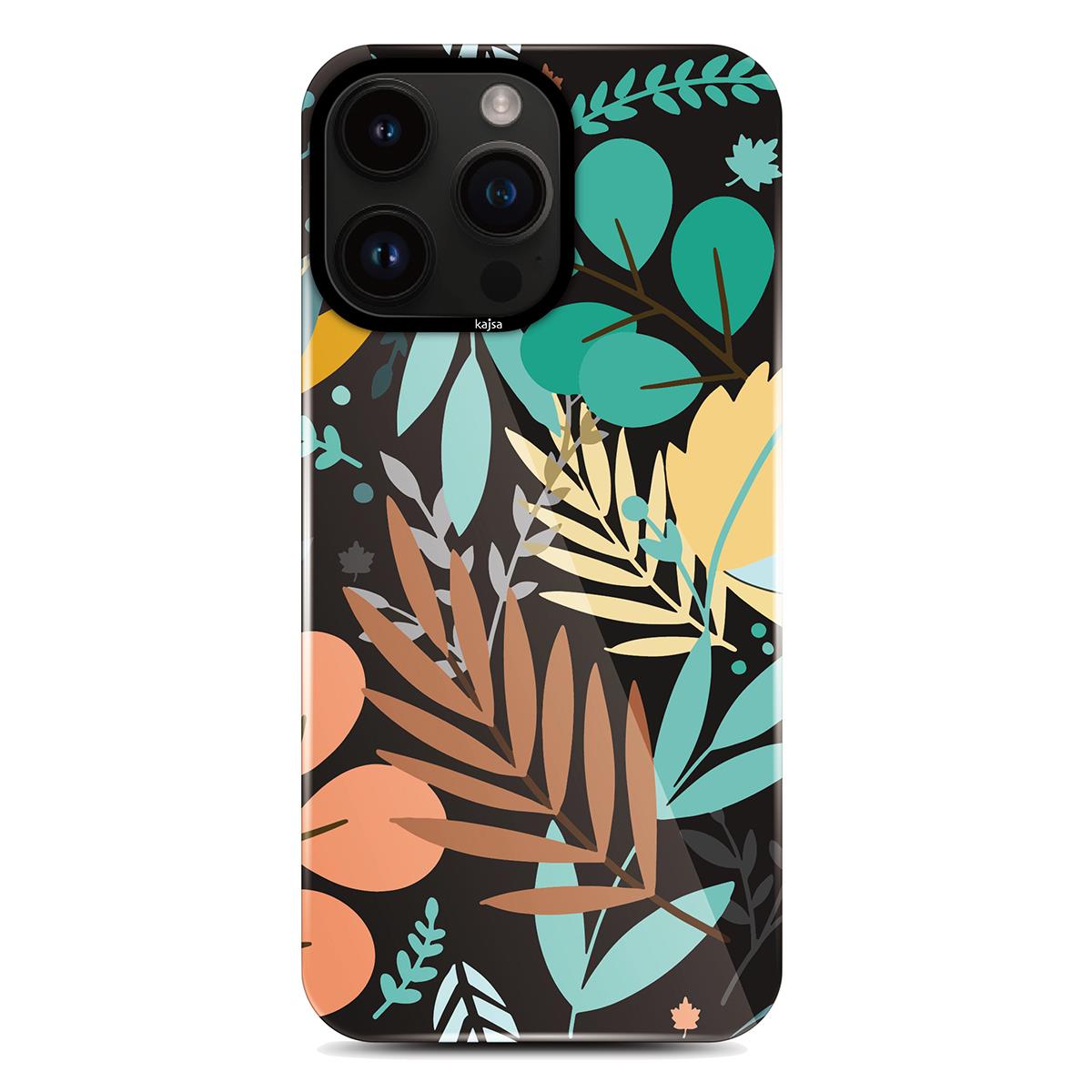 Apple iPhone 14 Pro Kılıf HD Desenli Kajsa Shield Plus Flower Graphic Serisi Kapak