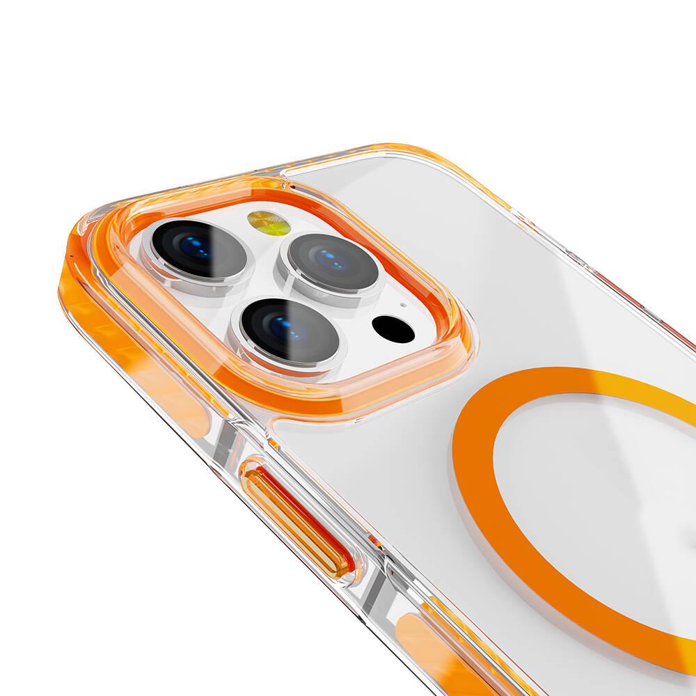 Apple iPhone 14 Pro Max Kılıf M-safe Şarj Özellikli Airbagli Takılabilir Askı Aparatlı Zore Nana Kapak