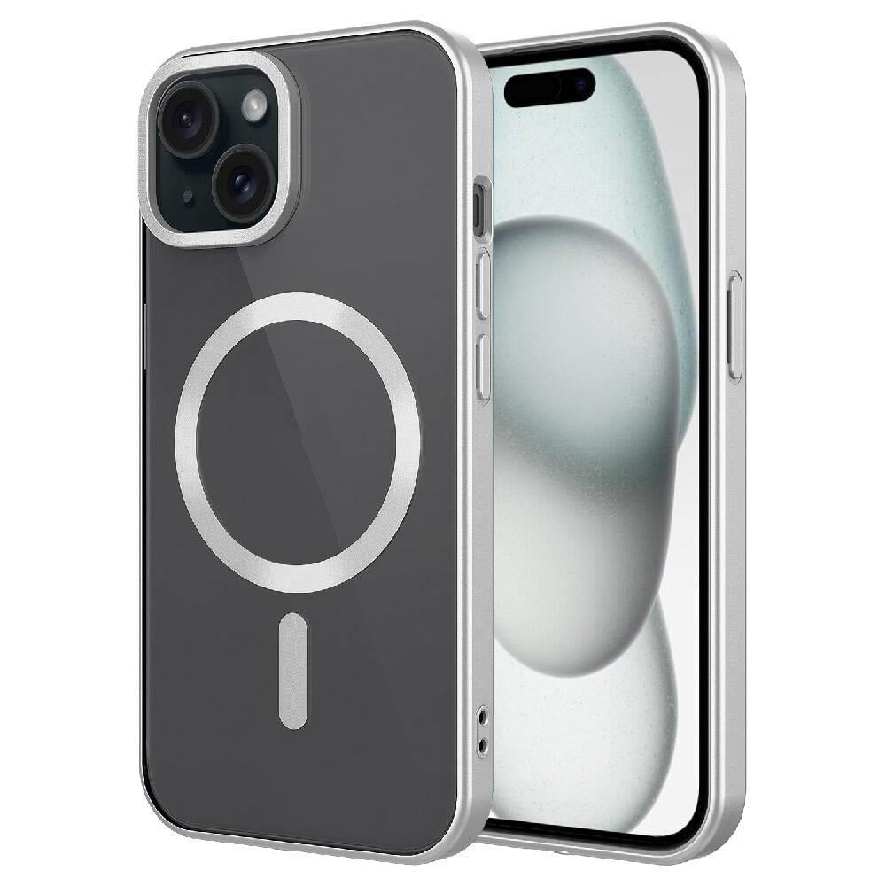 Apple iPhone 15 Kılıf Mat Tasarımlı M-safe Wireless Şarj Özellikli Zore Mat Setro Kapak