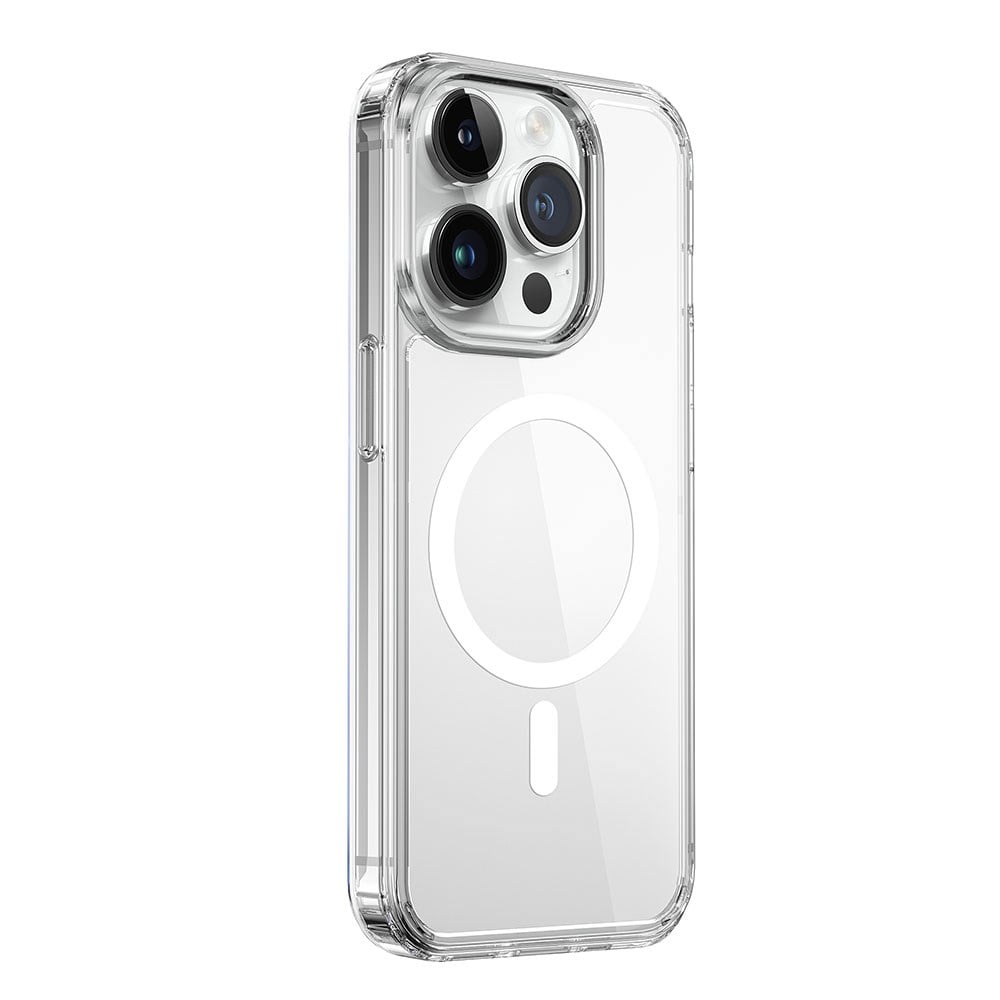 Apple iPhone 15 Pro Max Kılıf Wiwu MCC-101 Magnetic Crystal Sert PC Kapak