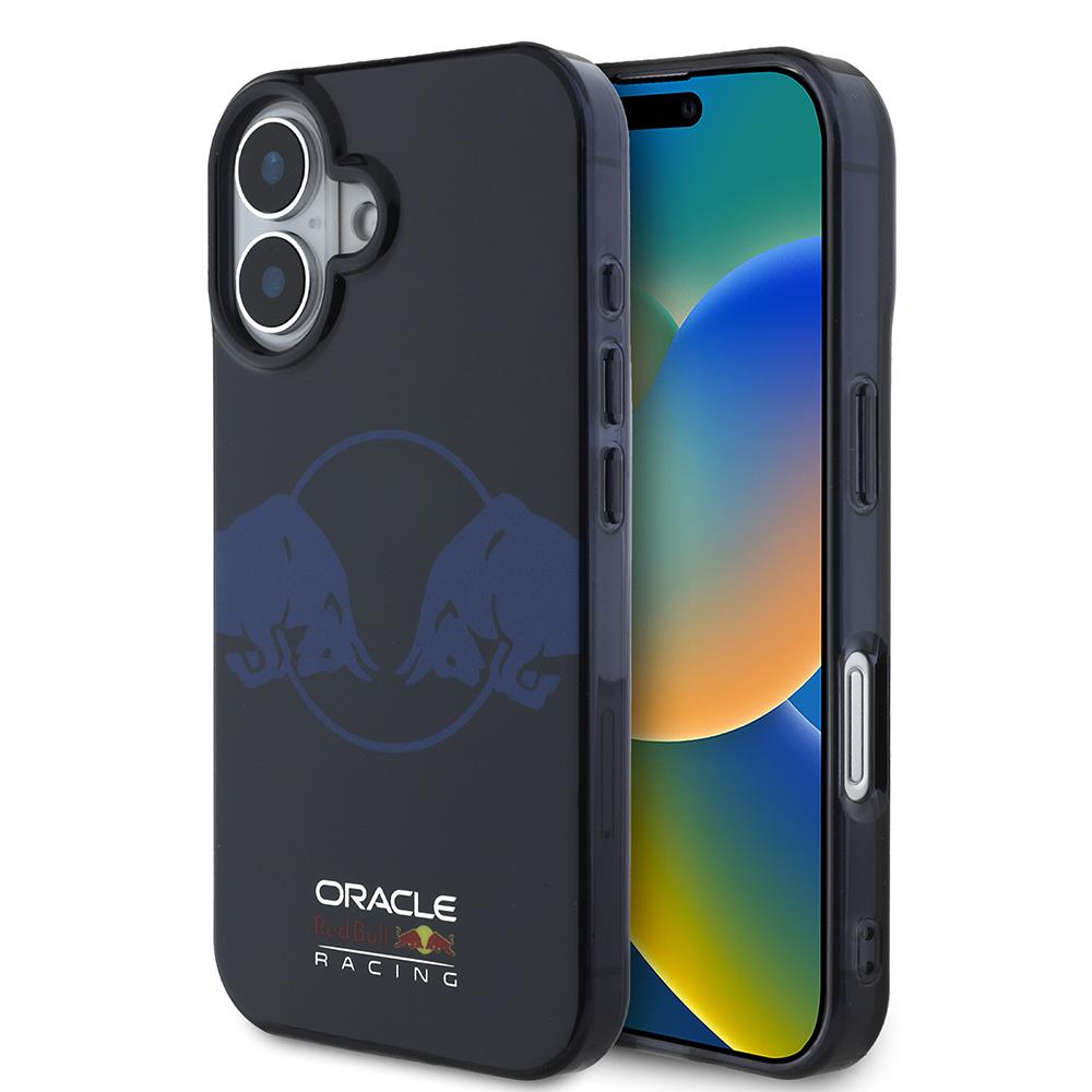 Apple iPhone 16 Kılıf Redbull Orjinal Lisanslı M-safe Şarj Özellikli IML Çift Boğa Baskılı Sert PC Kapak