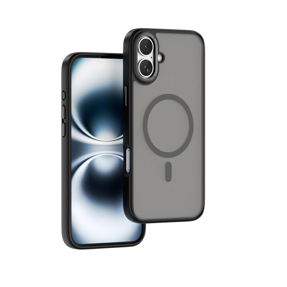 Apple iPhone 16 Kılıf Wiwu FGG-012 ArmorPro Serisi M-safe Şarj Özellikli Parmak İzi Bırakmayan Kılıf