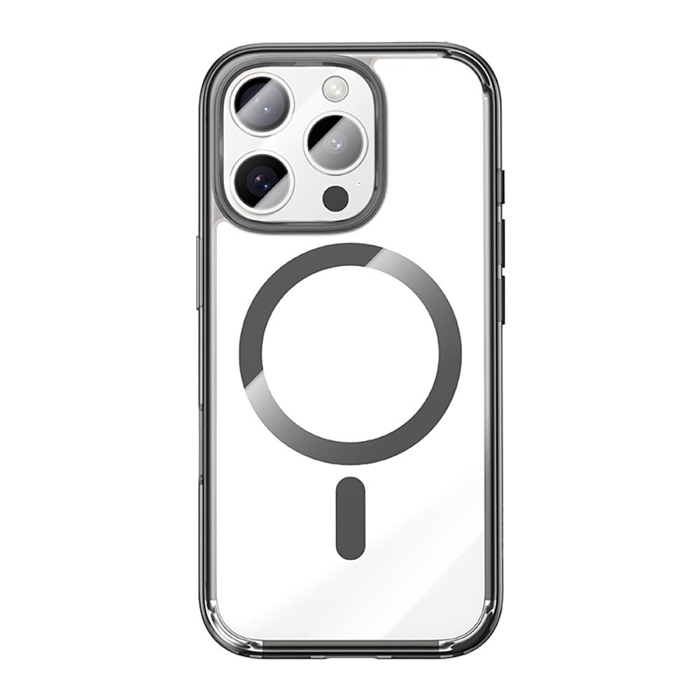 Apple iPhone 16 Pro Kılıf M-safe Şarj Özellikli Airbagli Şeffaf Benks LucentPro Serisi Kapak