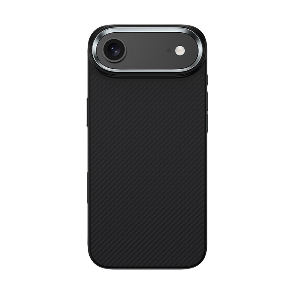 Apple iPhone 17 Air Kılıf Karbon Fiber M-safe Şarj Özellikli Benks Hybrid ArmorPro 600D Kevlar Kapak