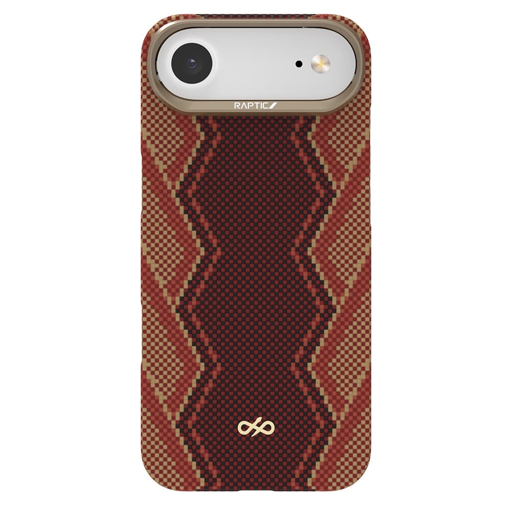 Apple iPhone 17 Air Kılıf M-safe Şarj Özellikli Raptic Aramid Skin Bionic Serisi Kapak