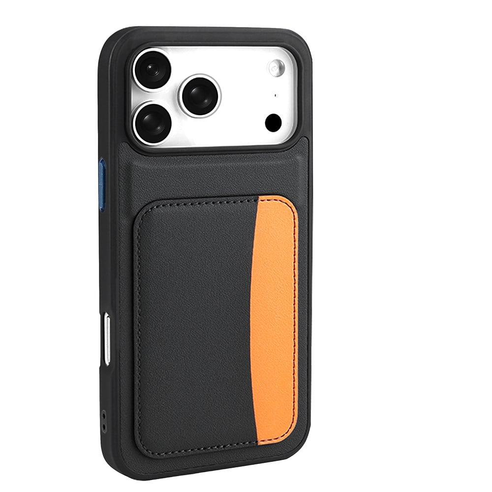 Apple iPhone 17 Pro Kılıf Kartlıklı Zore X-Kart Silikon Kapak