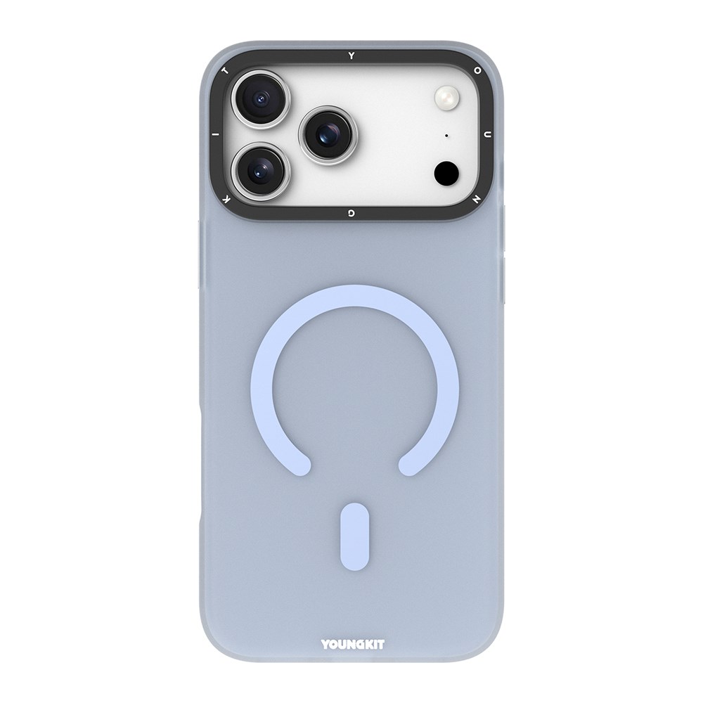 Apple iPhone 17 Pro Kılıf M-safe Şarj Özellikli Youngkit Hidden Sand Serisi Kapak