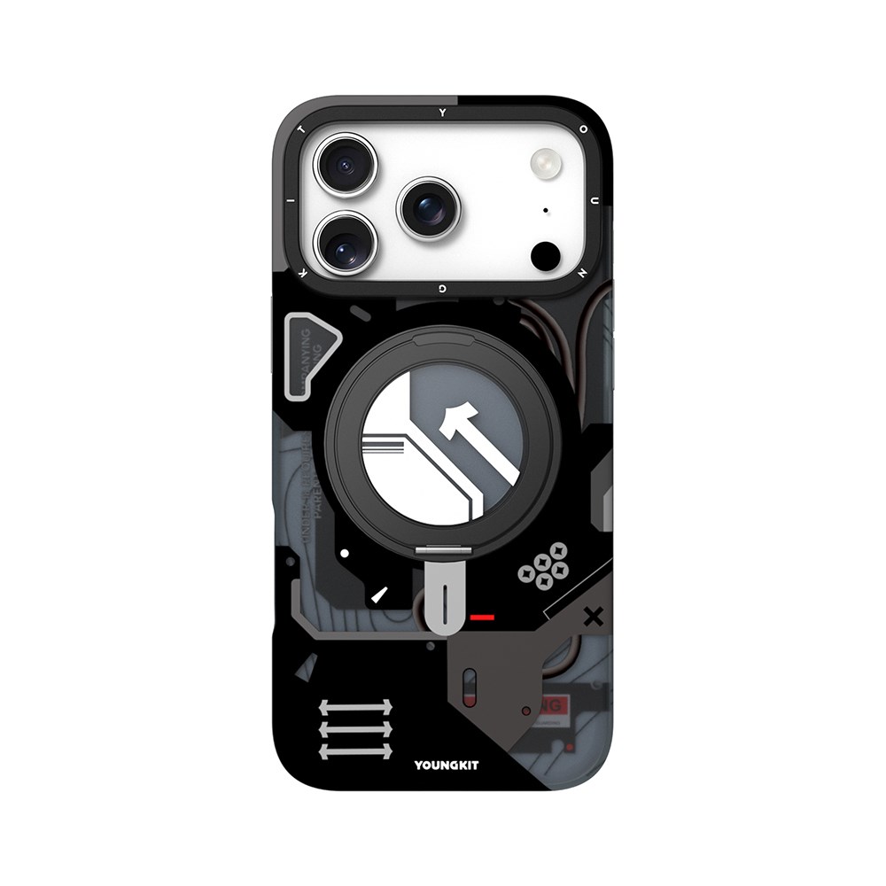 Apple iPhone 17 Pro Kılıf M-safe Şarj Özellikli Youngkit Starship Serisi Kapak