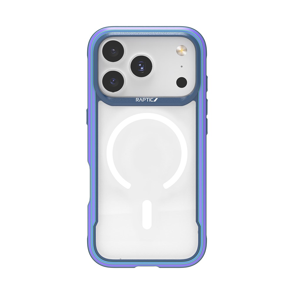 Apple iPhone 17 Pro Kılıf M-safe Şarj Özellikli Airbagli Raptic Shield Serisi Şeffaf Arka Yüzey Kapak