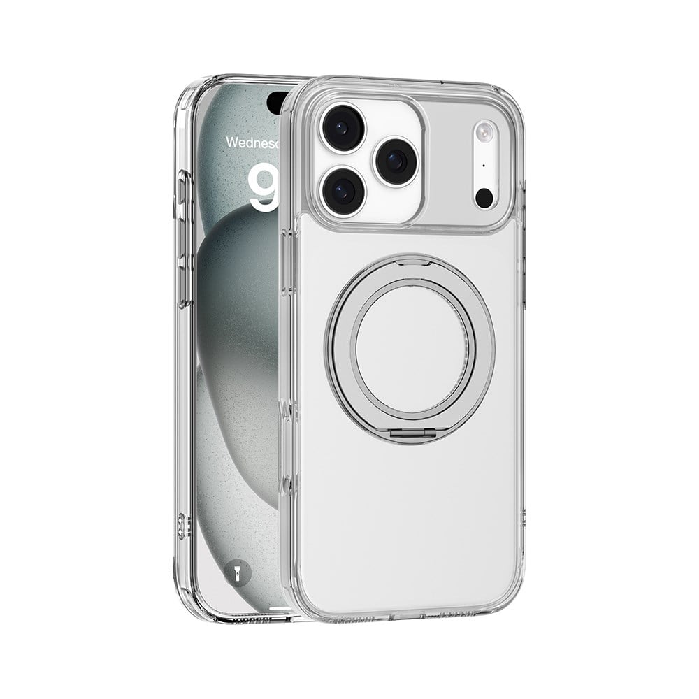 Apple iPhone 17 Pro Kılıf M-safe Şarj Özellikli Standlı Airbag Tasarımlı Mutural Fresh Serisi Kapak