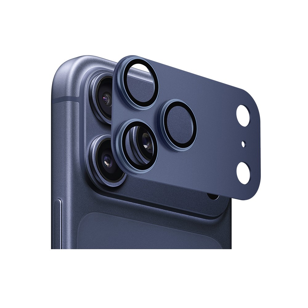 Apple iPhone 17 Pro Max Go Des FC007 Titanyum Serisi Anti Reflective Kamera Lens Koruyucu