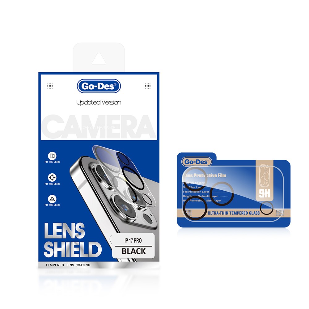 Apple iPhone 17 Pro Max Go Des Lens Shield CL-14 Kamera Lens Koruyucu