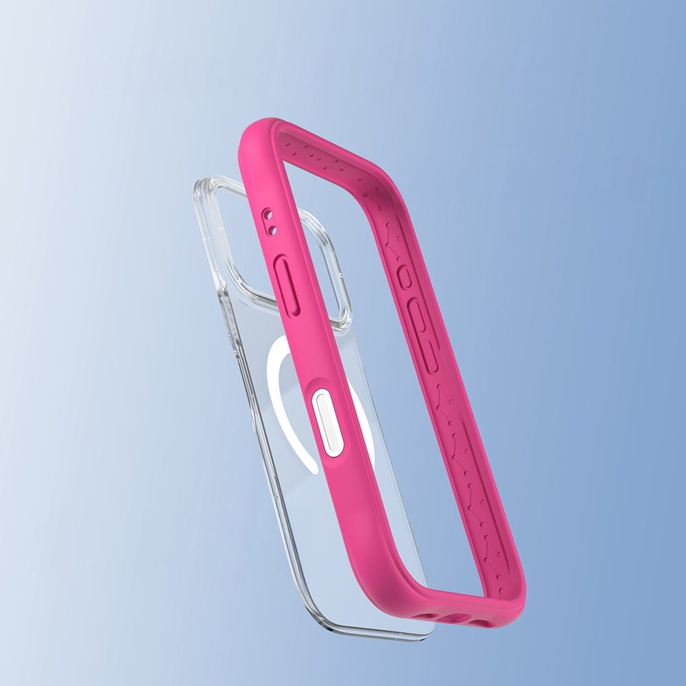 Apple iPhone 17 Pro Max Kılıf M-safe Şarj Özellikli Karbon Fiber Tasarımlı Benks Knight ArmorPro Kevlar Kapak