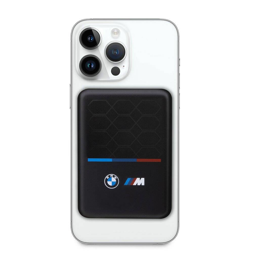 BMW Led Işıklı Göstergeli M-safe Magnetik Orjinal Lisanslı Powerbank 5000 Mah