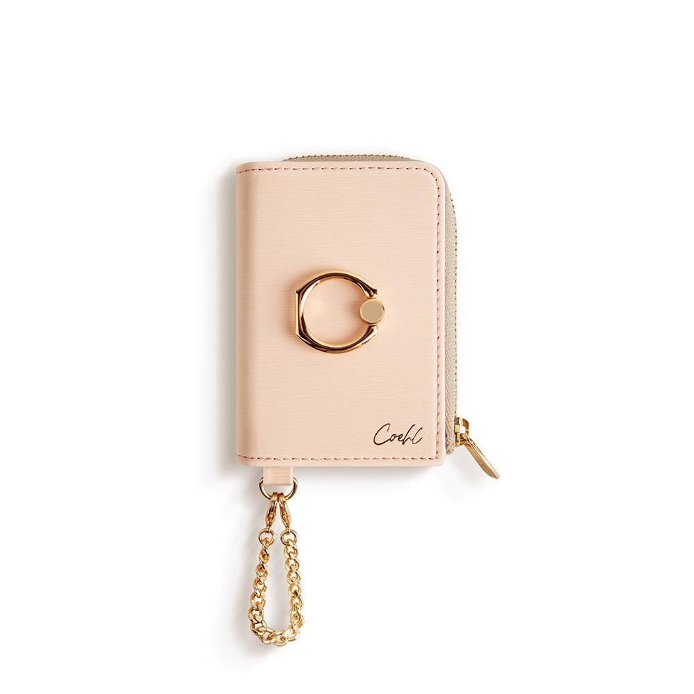 Coehl Mirelle Serisi Fermuar Bölmeli Ring Standlı Magnetik Kartlık