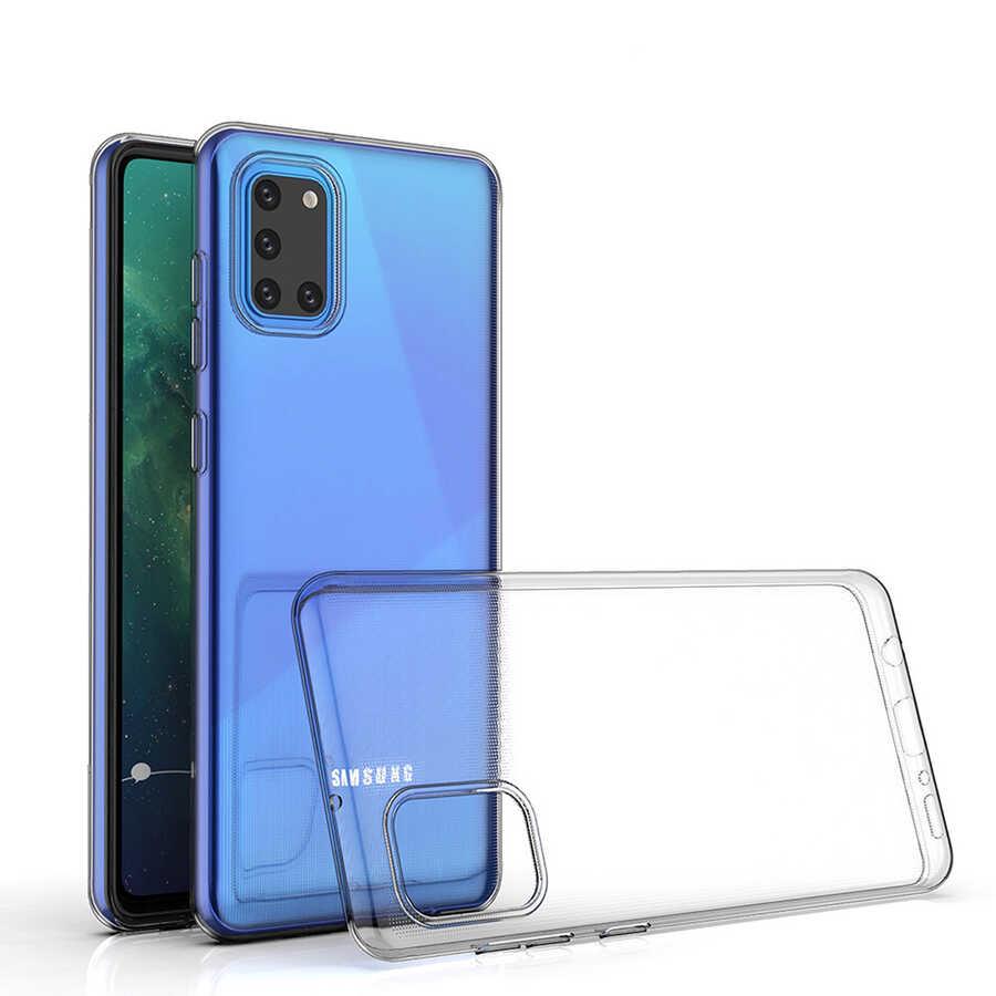 Galaxy A31 Kılıf Zore Süper Silikon Kapak