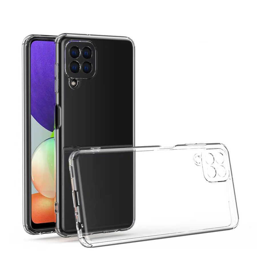 Galaxy M32 Kılıf Zore Kamera Korumalı Süper Silikon Kapak
