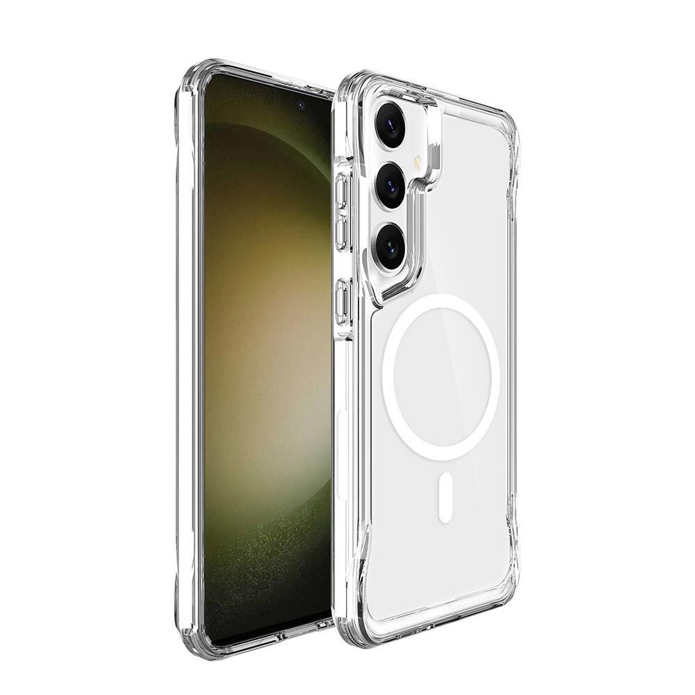 Galaxy S24 Kılıf Zore M-safe Şarj Özellikli T-Max M-safe Kapak