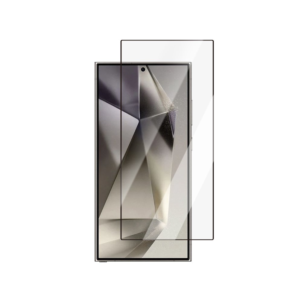 Galaxy S24 Ultra CaseWorld 0.25mm HD 3D Temperli Cam Ekran Koruyucu + Uygulama Aparatlı