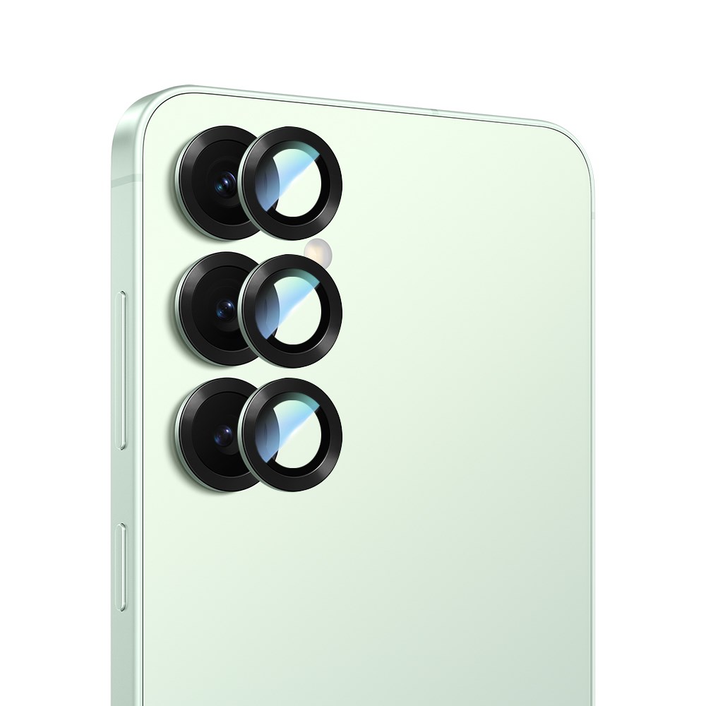 Galaxy S25 CaseWorld Alloy Serisi Oleofobik Anti Reflective Kamera Lens Koruyucu