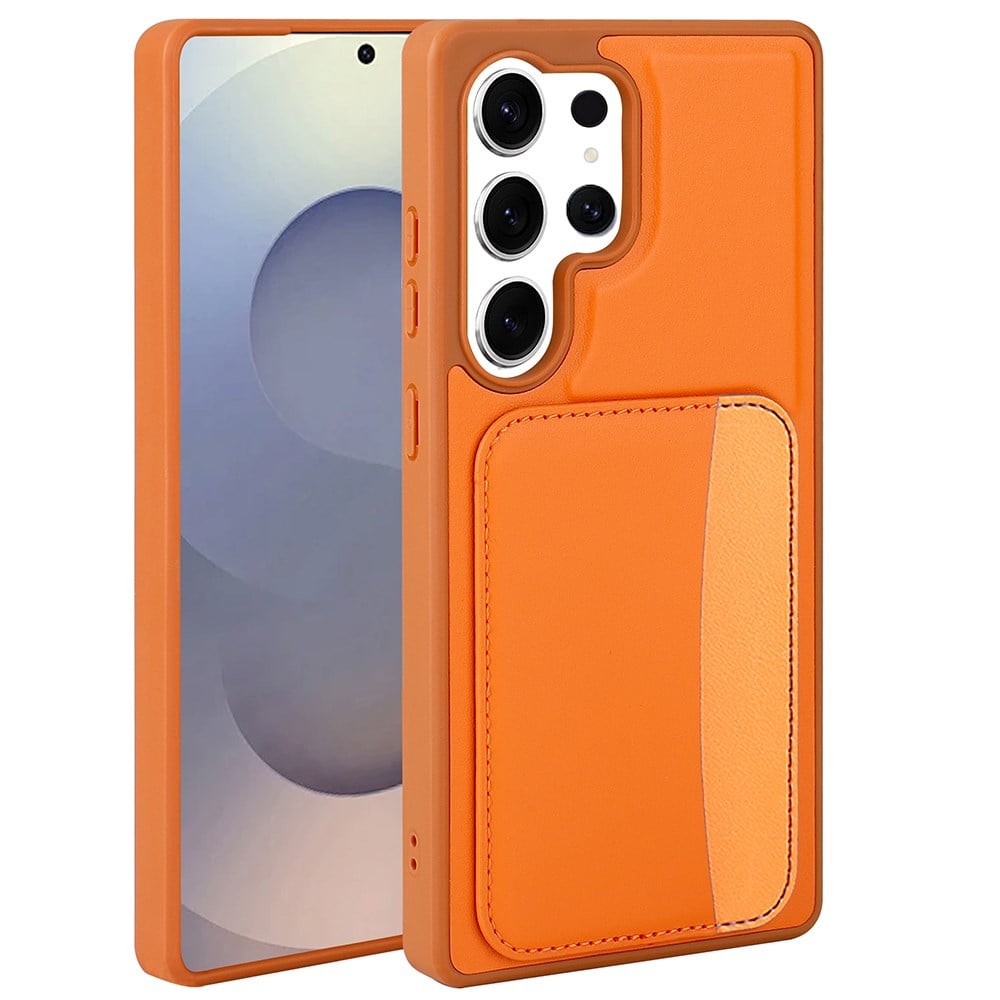 Galaxy S25 Ultra Kılıf Kartlıklı Zore X-Kart Silikon Kapak