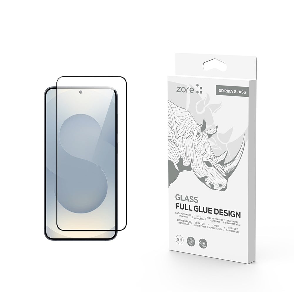 Galaxy S26 Plus Zore Rika Premium Temperli Cam Ekran Koruyucu