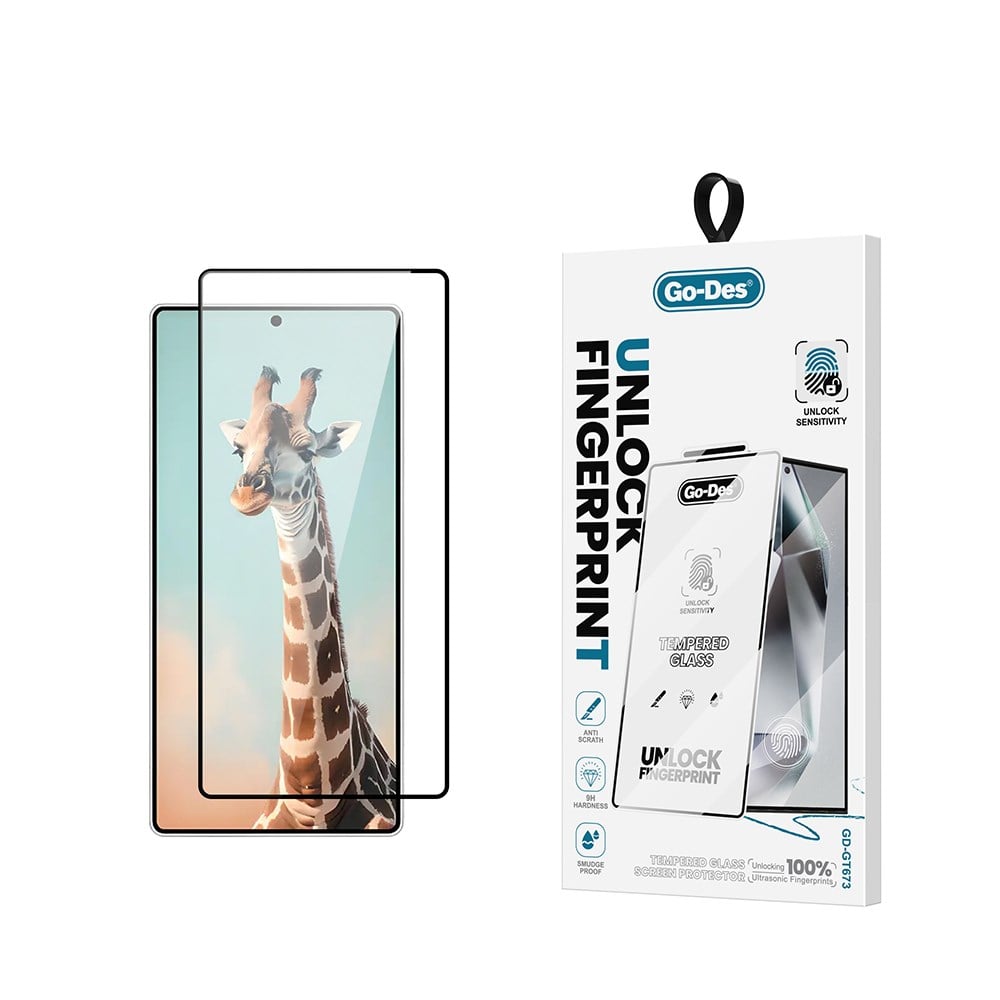 Galaxy S26 Ultra Go Des GD-001 Parmak İzi Bırakmayan 9H Temperli HD Cam Ekran Koruyucu
