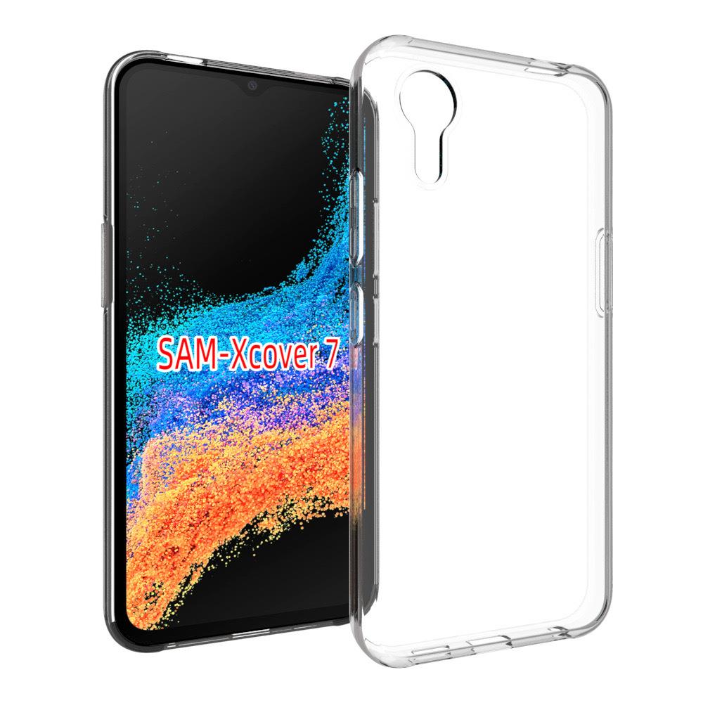 Galaxy XCover7 Kılıf Zore Süper Silikon Kapak
