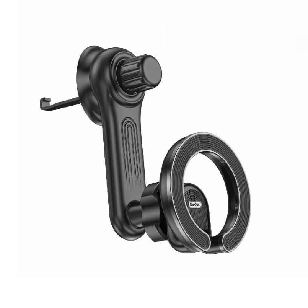 Go Des GD-HD311 M-safe Magnetik 360 Derece Dönebilen Dirsek Ve Başlıklı Telefon Tutucu Havalandırma Tasarım