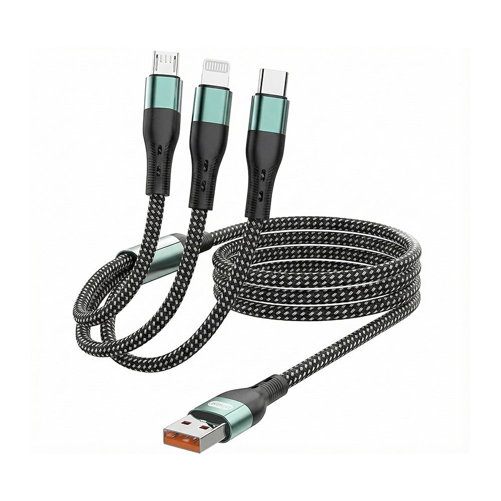Go Des GD-UC829 3in1 Lightning – Type-C – Micro Hızlı Şarj Kablosu 1M