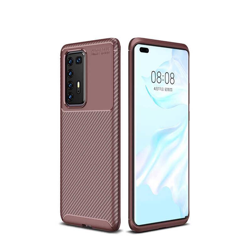 Huawei P40 Pro Kılıf Zore Negro Silikon Kapak