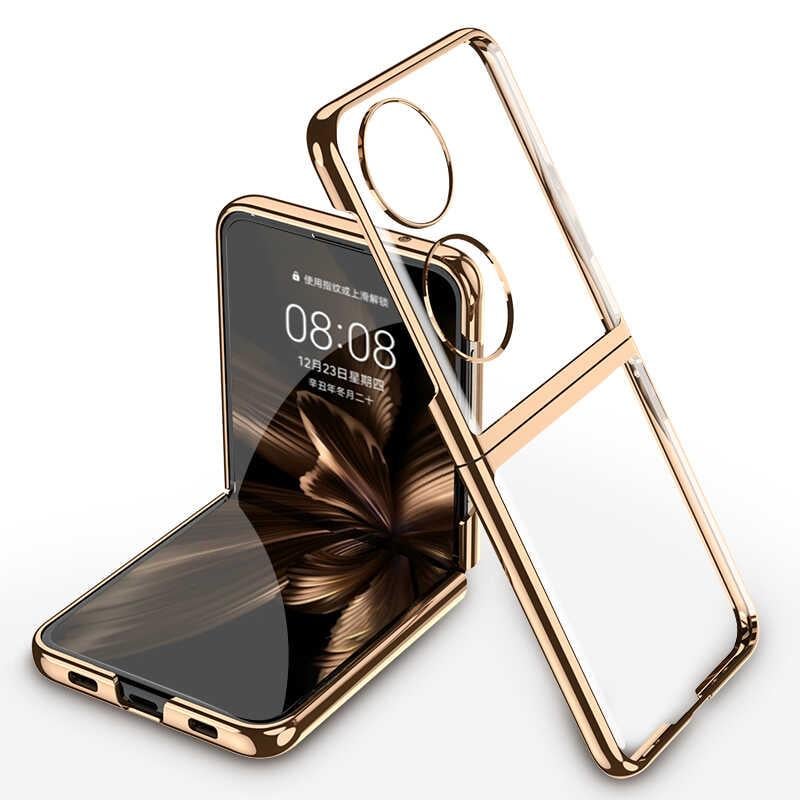 Huawei P50 Pocket Kılıf Zore Kıpta Kapak