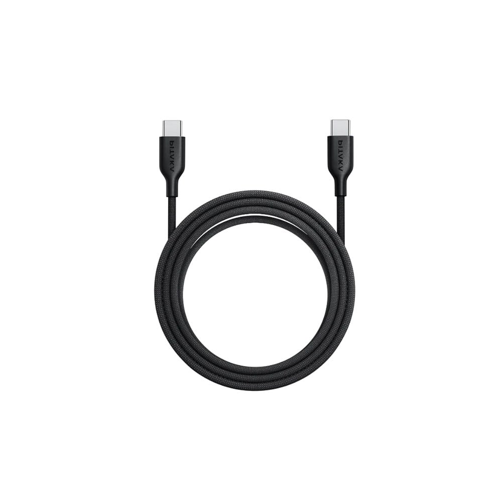Pitaka Flex Braided Örgülü Tasarımlı Type-C to Type-C PD Data ve Şarj Kablosu 60W 1.2M