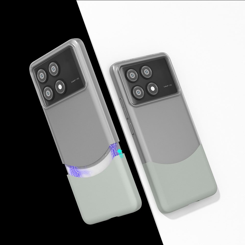 Poco X6 Pro Kılıf Mıknatıslı Zore Duble Kapak