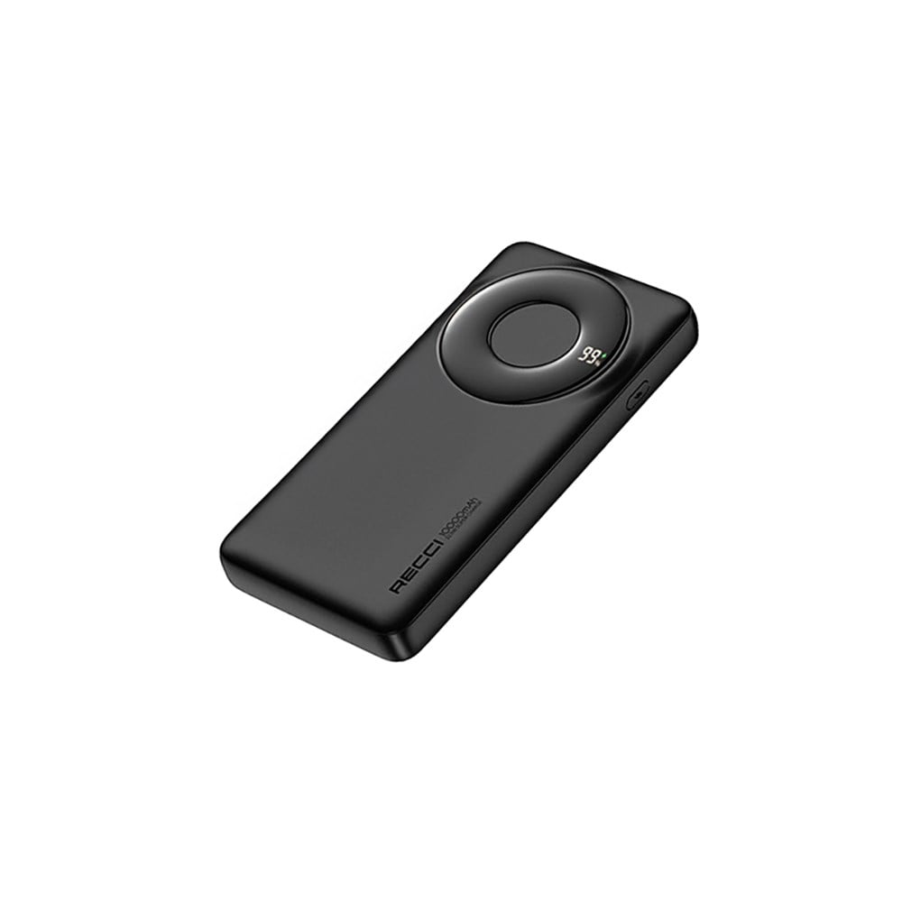 Recci RPB-P58 PD Hızlı Şarj Özellikli Type-C Kablolu Powerbank 22.5W 10.000mAh