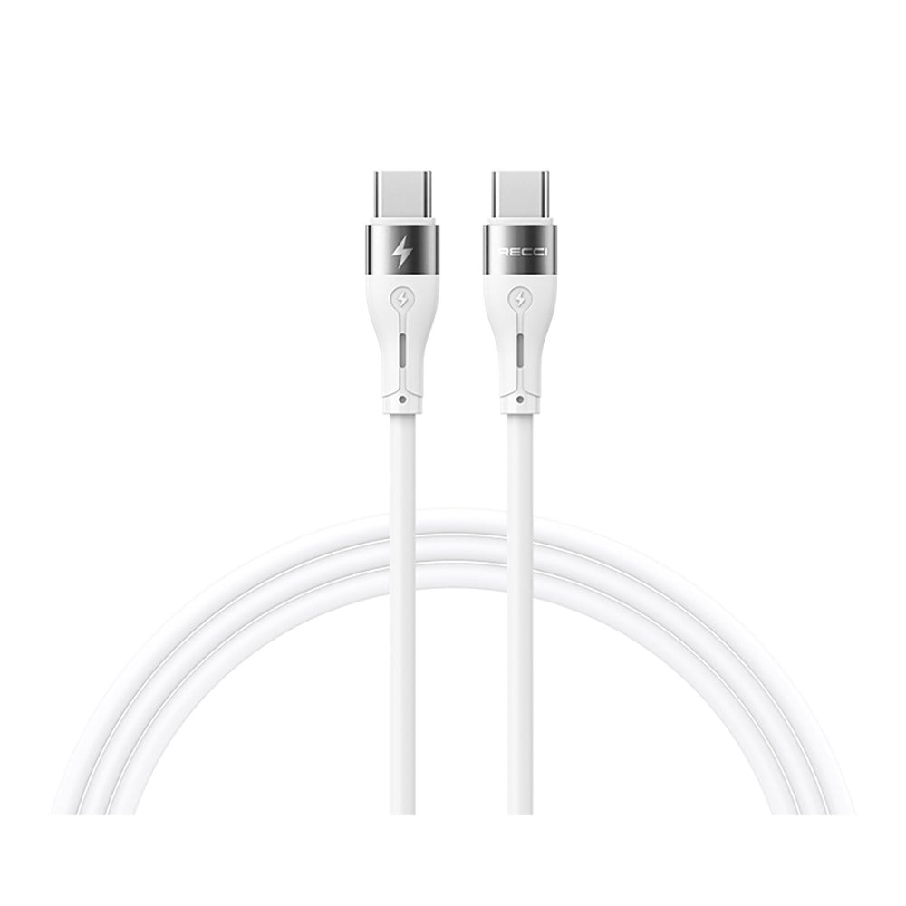Recci RS11CC Type-C to Type-C PD Hızlı Şarj Özellikli Data ve Şarj Kablosu 65W 1M