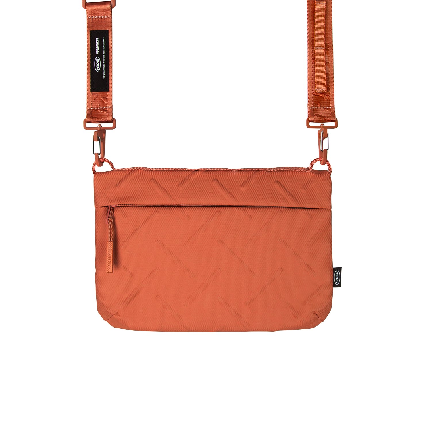 Skinarma Satchel Juno Desenli Naylon Scout Bilek Askı Kayışlı Aksesuar Çantası